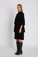 Rue de Femme Bella mekko - musta glitter - naisten juhlamekot - muoti - lifestyle - IHANA Store