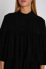 Rue de Femme Bella mekko - musta glitter - naisten juhlamekot - muoti - lifestyle - IHANA Store