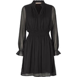 Rue de Femme Jaylyn mekko - musta - sifonkimekko - juhlamekot - naisten muoti - lifestyle - IHANA Store