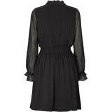 Rue de Femme Jaylyn mekko - musta - sifonkimekko - juhlamekot - naisten muoti - lifestyle - IHANA Store