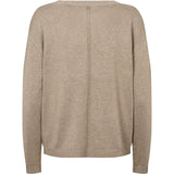 Rue de Femme Jorunn neule - ruskea - naisten neuleet - villaton neule - muoti - lifestylemyymälä - IHANA Store