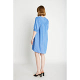 Rue de Femme Nayla mekko - sininen - tunikamekko - mekot - naisten vaatteet - IHANA Store - lifestylemyymälä - kotimainen verkkokauppa