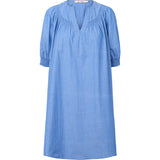 Rue de Femme Nayla mekko - sininen - tunikamekko - mekot - naisten vaatteet - IHANA Store - lifestylemyymälä - kotimainen verkkokauppa