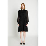 Rue de Femme Sigrida mekko - musta - sifonkimekko - juhlamekot - naisten muoti - lifestyle - IHANA Store