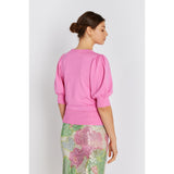 Rue de Femme Softy Sorrel neule - pinkki - naisten muoti - vaatteet - pukeutuminen - lifestyle - IHANA Store - kotimainen verkkokauppa