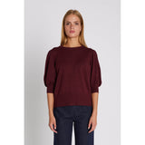 Rue de Femme Softy Sorrel neule - viininpunainen - naisten muoti  - vaatteet - pukeutuminen - lifestyle - IHANA Store