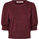 Rue de Femme Softy Sorrel neule - viininpunainen - naisten muoti  - vaatteet - pukeutuminen - lifestyle - IHANA Store