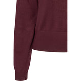 Rue de Femme Softy Sorrel neule pitkähihainen - viininpunainen - naisten muoti - vaatteet - pukeutuminen - villaton neule - lifestyle - IHANA Store