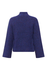 Rue de Femme Arber neule - sini-lila - neule - naisten muoti - vaatteet - IHANA Store - lifestyle - verkkokauppa - vaateliike