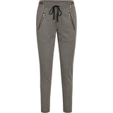 Rue de Femme Columbine housut - musta - kuvioitu - ruskea - naisten vaatteet - alaosat - joustavat housut - IHANA Store