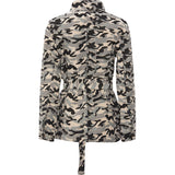 Rue de Femme Manu takki - camokuvioitu - musta - beige - naisten takit ja jakut - naisten vaatteet - IHANA Store - lifestylemyymälä - verkkokauppa