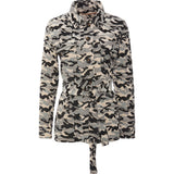 Rue de Femme Manu takki - camokuvioitu - musta - beige - naisten takit ja jakut - naisten vaatteet - IHANA Store - lifestylemyymälä - verkkokauppa