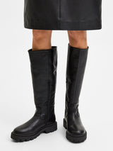 Selected Femme Emma saappaat - musta - nahkakengät - naisten pukeutuminen - IHANA Store -lifestylemyymälä