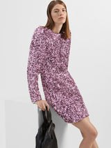 Selected Femme Colyn mekko - roosa - juhlavaatteet - paljettimekko -naisten muoti - IHANA Store - lifestyle