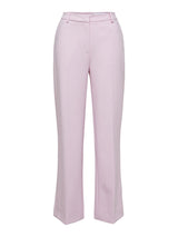 Selected Femme Myla housut - pinkki - naisten täyspitkät housut - leveät lahkeet - naisten  vaatteet - IHANA Store