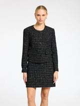 Selected Femme Wilma jakku - naisten sisätakit - kuvioitu - musta - naisten vaatteet - IHANA Store