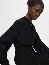 Selected Femme Maddi mekko - musta - naisten vaatteet - vapaa-ajanmekko - IHANA Store