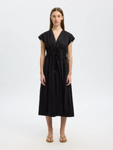 Selected Ally mekko - musta - mekot - puuvillamekot - naisten muoti - lifestyle - IHANA Store