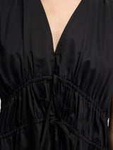 Selected Ally mekko - musta - mekot - puuvillamekot - naisten muoti - lifestyle - IHANA Store