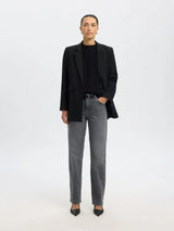 Selected Essential boxy t-paita - musta - o-aukko - t-paidat - naisten vaatteet - muoti - lifestyle - IHANA Store - kotimainen verkkokauppa