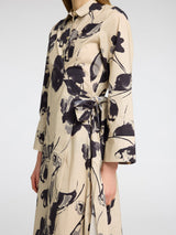 Selected Femme Aviana kietaisumekko - vaalea kuvioitu - naisten muoti - vaatteet - lifestyle - IHANA Store