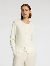 Selected Femme Calo neuletakki - luonnonvalkoinen - naisten muoti - naisten neuletakit - IHANA Store