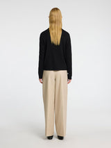 Selected Femme Laura neuletakki - musta - naisten neuletakit - naisten muoti - lifestylemyymälä - IHANA Store