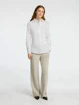 Selected Femme Romie paitapusero - valkoinen - naisten muoti - paitapusero - lifestyle - IHANA Store