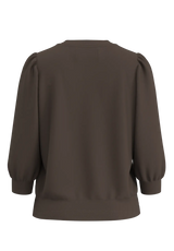 Selected Femme Tenny collegepusero - ruskea - naisten paidat - puserot - collegepaidat - naisten muoti - lifestyle - IHANA Store