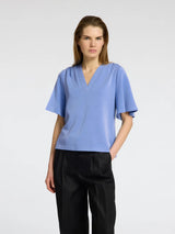 Selected Femme Tenny t-paita - sininen - naisten vaatteet - muoti - lifestyle - IHANA Store