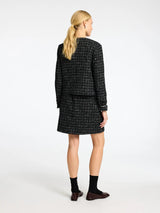 Selected Femme Wilma jakku - naisten sisätakit - kuvioitu - musta - naisten vaatteet - IHANA Store