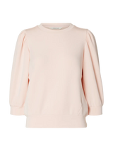 Selected Femme Tenny collegepusero - persikka - naisten paidat - puserot - collegepaidat - naisten muoti - lifestyle - IHANA Store