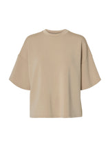 Selected Tenny collegepusero - beige - naisten paidat - puserot - collegepaidat - naisten muoti - lifestyle - IHANA Store - kotimainen verkkokauppa