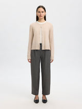 Selected Thea merinovillaneuletakki - kitti - naisten neuleet - merinovillavaatteet - naisten muoti - pukeutuminen - lifestyle - IHANA Store