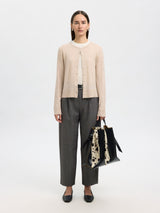 Selected Thea merinovillaneuletakki - kitti - naisten neuleet - merinovillavaatteet - naisten muoti - pukeutuminen - lifestyle - IHANA Store