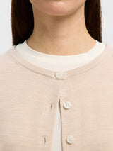 Selected Thea merinovillaneuletakki - kitti - naisten neuleet - merinovillavaatteet - naisten muoti - pukeutuminen - lifestyle - IHANA Store