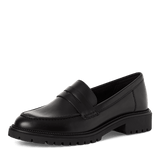 Tamaris nahkaloaferit - musta - syyskenkä - nahkakenkä - naisten kengät - muoti - IHANA Store