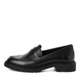 Tamaris nahkaloaferit - musta - syyskenkä - nahkakenkä - naisten kengät - muoti - IHANA Store