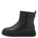 Tamaris nilkkurit villavuori - leokuvioitu - naisten kengät - talvikengät - villavuorellinen - lammaskarvavuori - lifestyle - IHANA Store