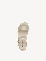 Tamaris nahkasandaalit - kesäkengät - beige - naisten kengät - IHANA Store - lifestylemyymälä