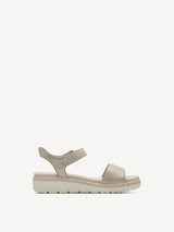 Tamaris nahkasandaalit - kesäkengät - beige - naisten kengät - IHANA Store - lifestylemyymälä
