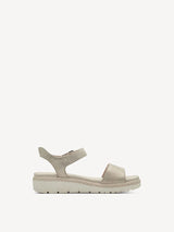 Tamaris nahkasandaalit - kesäkengät - beige - naisten kengät - IHANA Store - lifestylemyymälä