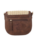 Ulrika Sweden laukku - punottu - satulalaukku - naisten laukut - IHANA Store