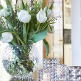 Wikholm Form lasimaljakko - koti - sisustus - pyöreä lasiesine - maljakko - kukkamaljakko - IHANA Store - lifestylemyymälä