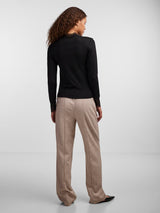 YAS Blace pitsipusero - musta - naisten paidat ja puserot - muoti - pukeutuminen - lifestyle - IHANA Store - verkkokauppa