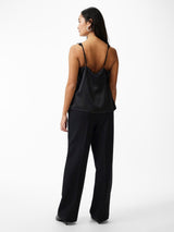 YAS Bliza pitsitoppi - musta - naisten muoti - pitsitopit - naisten vaatteet - IHANA Store - lifestyle - verkkokauppa