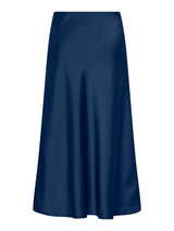 YAS Pella hame - sininen - satiinihame- naisten vaatteet - IHANA Store