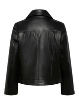 YAS Phil nahkatakki - musta - bikertakki - naisten vaatteet - IHANA Store - lifestylemyymälä