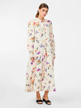 YAS Asina mekko - frillamekko - maksimekot - kukkakuvioitu - IHANA Store - lifestylemyymälä - naisten vaatteet