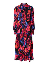 YAS Asina mekko - frillamekko - maksimekot - kukkakuvioitu - IHANA Store - lifestylemyymälä - naisten vaatteet